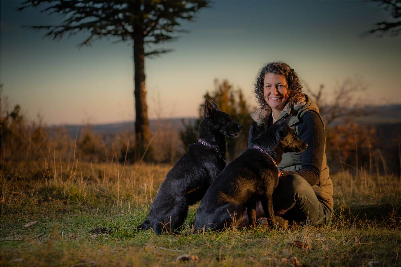 Melanie Müller Quiñe beim Hundecoaching